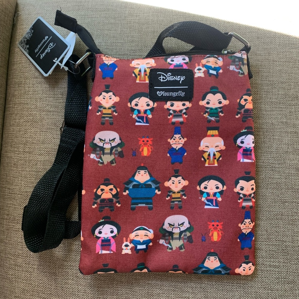 Disney Mulan Loungefly Crossbody Bag